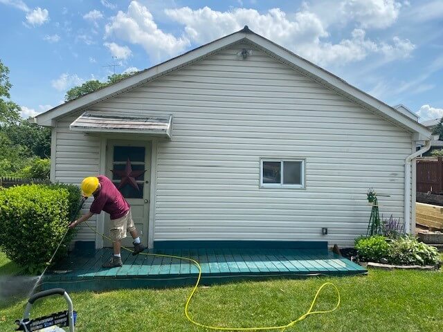 power washing