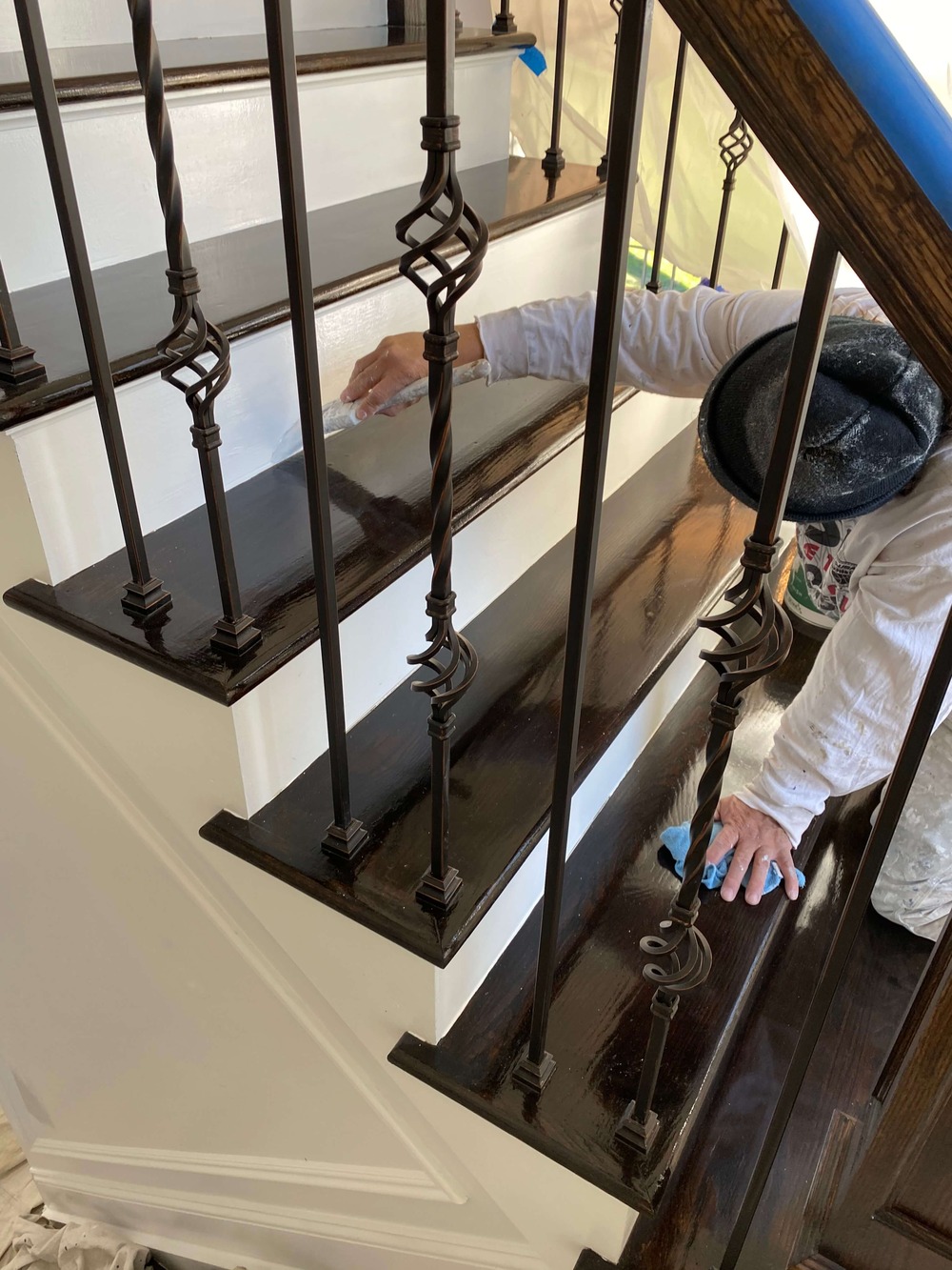 interior stair painters